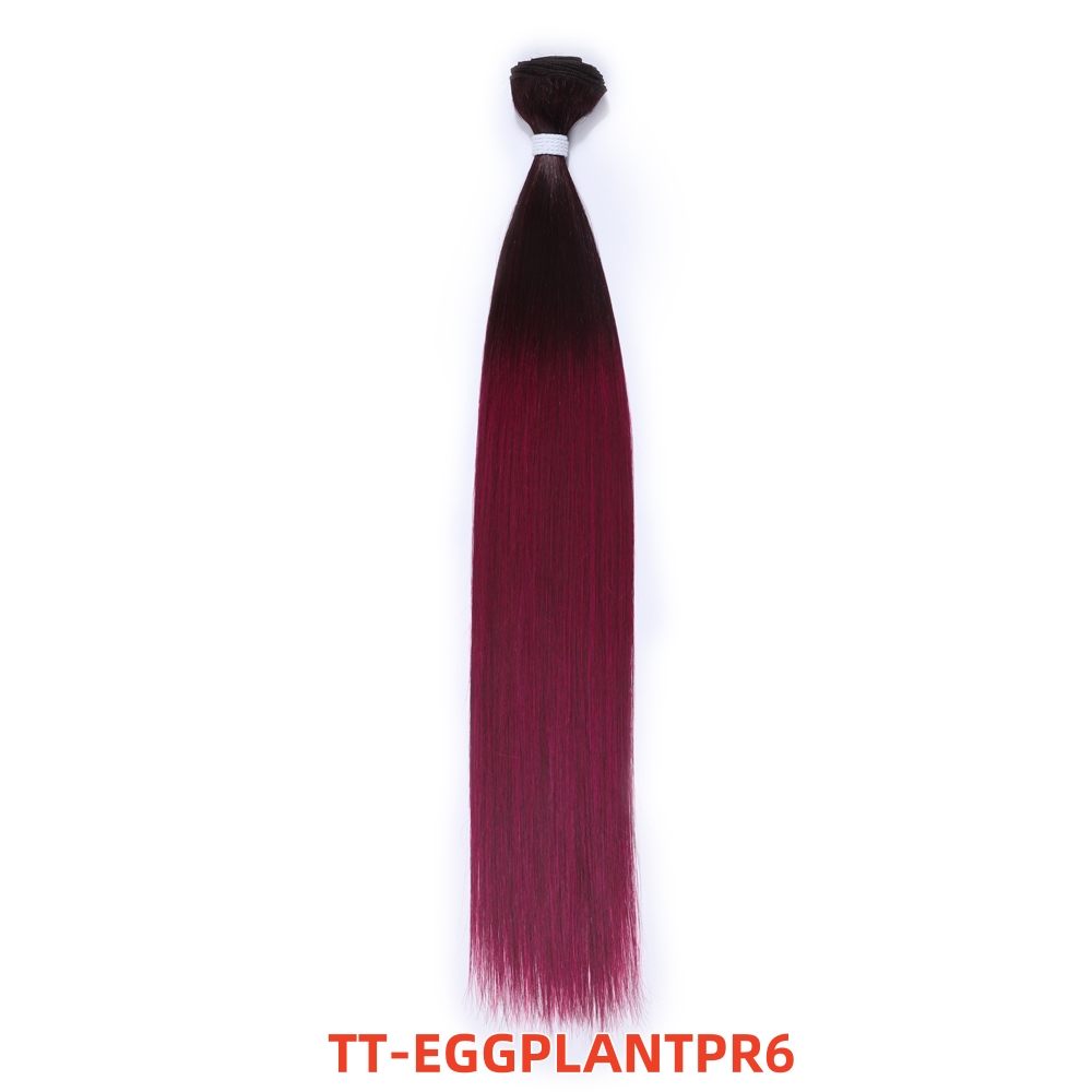 Vlasové třásně TT-EGGPLANT/PR6 70cm