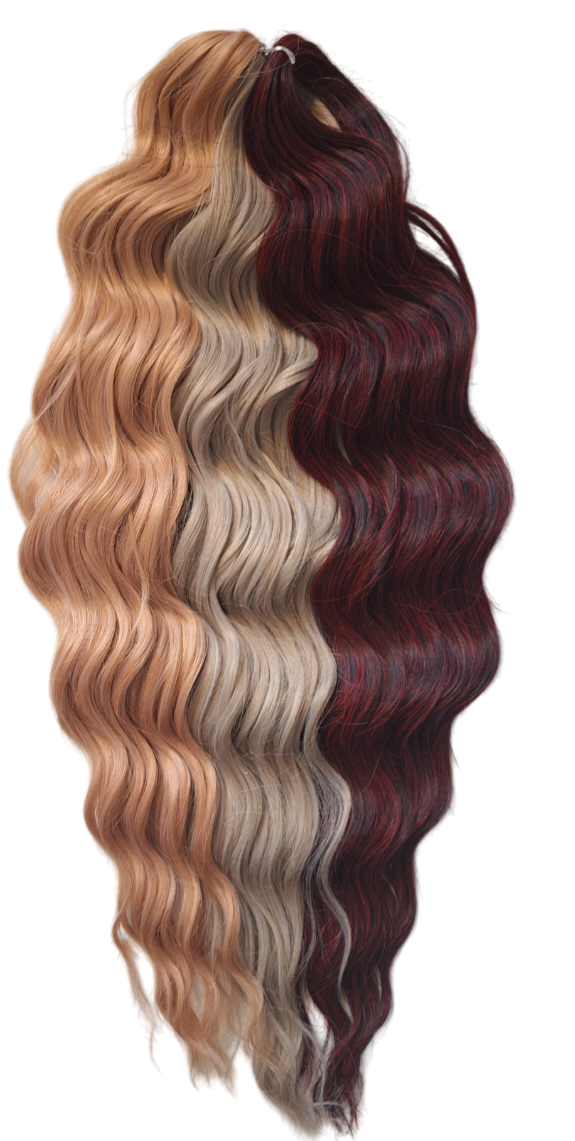 Anna BRAIDING SHOP L (DRED5+LORANGE1+APRIC1) (300g,55cm)