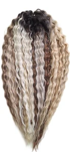 Vlnitý kanekalon Ariel BRAIDING  DYED TT4/MIX(300g)