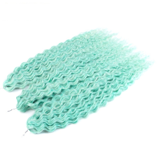 Vlnitý kanekalon Ariel OGreen 3 (100g,80cm)