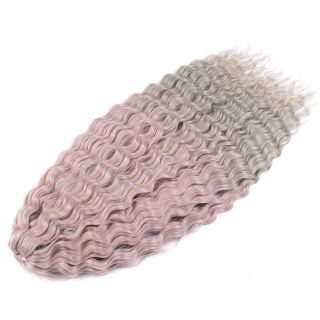 Vlnitý kanekalon Ariel T-Pink Linen 37 (100g,80cm)