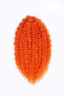 Vlnitý kanekalon Ariel Orange 100g