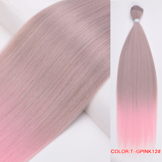 Vlasové třásně T-GPINK12 70cm