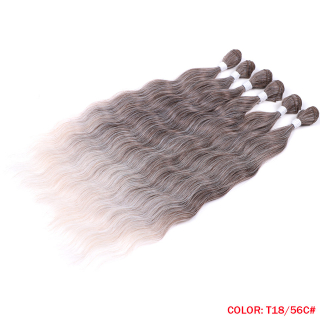 Vlasové třásně IMMA T18/56C (6 svazků )50cm -210g