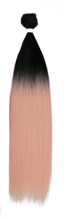 Vlasové třásně TT1B/PINK9 70cm