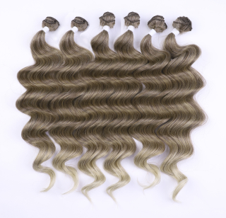 Vlasové třásně CLASSIC PERM KEEN #T042  (6 svazků )60cm -260g