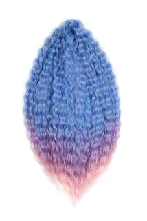 Vlnitý kanekalon Ariel T-PBlue5 300g