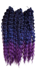 Vlnitý kanekalon Ariel ABBYSAL VIOLET 300g