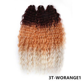 Vlnitý kanekalon Ariel 3T-WORANGE1 300g