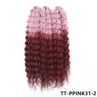 Vlnitý kanekalon Ariel TT-PINK31 100g