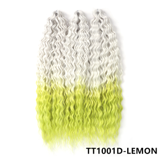 Vlnitý kanekalon Ariel TT100D/LEMON 300g