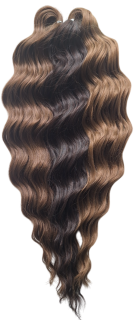 Anna 3G-008(chocolate brown+Lb29+Fcyan9) (300g,55cm)