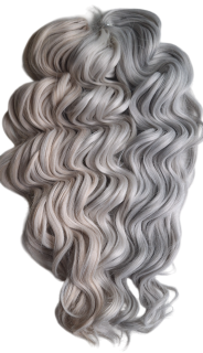 Manasi BRAIDING SHOP #39(IGRAY9+IWH2A+RWHITE8)(300g, 50cm)