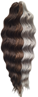 Anna BRAIDING SHOP D(56F+LINEN164+DBROWN19) (300g,55cm)