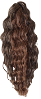 Anna BRAIDING SHOP 24(BROWN129+BROWN87+BROWN130) (300g,55cm)