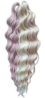 Anna BRAIDING SHOP K(GPINK23+IWHITE2+RWHITE) (300g,55cm)