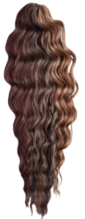 Anna BRAIDING SHOP 46(DBROWN19+DBROWN41+LB25) (300g,55cm)