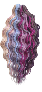 Anna LAVANDE MIX (300g,55cm)
