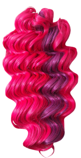 Manasi   PINKY MOOD (RRED7+RRED11+PINK1+(PINK2+F11)+PINK2) (300g, 50cm)