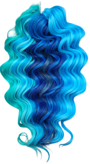 Manasi  BLUE-GREEN MIX (300g, 50cm)