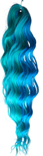 Anna  BLUE GREEN MIX (100g,55cm)