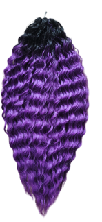 Vlnitý kanekalon Ariel  TT1B/PURPLE1 100g