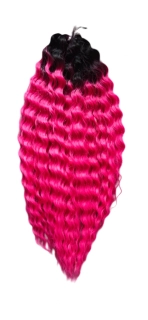 Vlnitý kanekalon Ariel  TT1B/PINK1 100g
