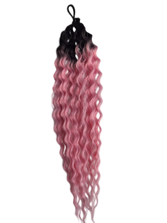 Vlnitý kanekalon Ariel  TT1B/PINK14 33g