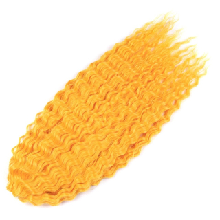Vlnitý kanekalon Ariel Yellow 300g