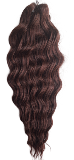Anna  DRED6(hnědo-červená)(300g,55cm)