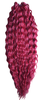 Vlnitý kanekalon Ariel BRED 100g