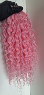 Vlnitý kanekalon Ariel PINK14 (300g,40cm)