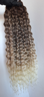 Vlnitý kanekalon Ariel BROWN/12-16-613(55CM,300g)