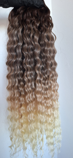 Vlnitý kanekalon Ariel BROWN/LINEN102 (55CM,300g)