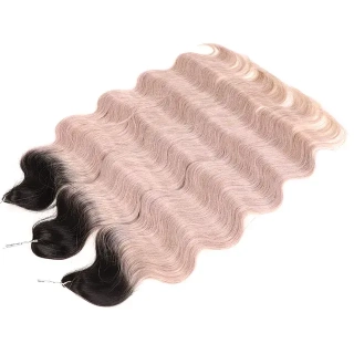 Body Wave/Hollywood TT1B-GPINK28 (100g,55cm)